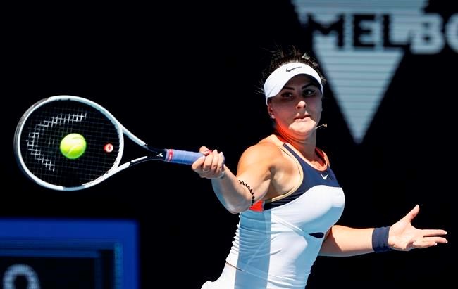 Canada's Bianca Andreescu loses second-round match at Australian Open