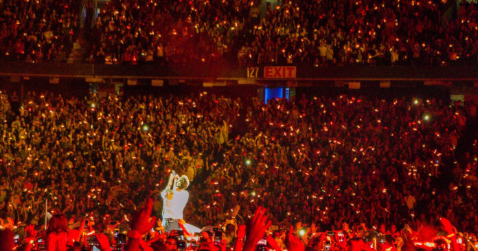 The 'lighters at rock concerts' trend started at a legendary event right here in Toronto