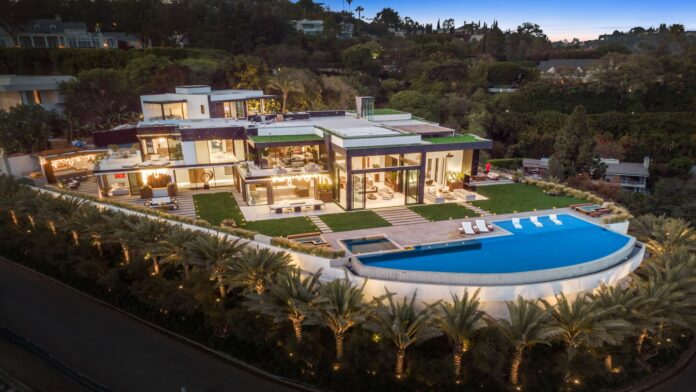 Bel Air mansion flops at auction after being listed at $87.8 million