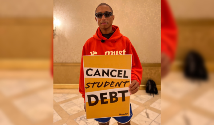 Pharrell Clears Student Loan Debt for Five Young Black NAACP Leaders