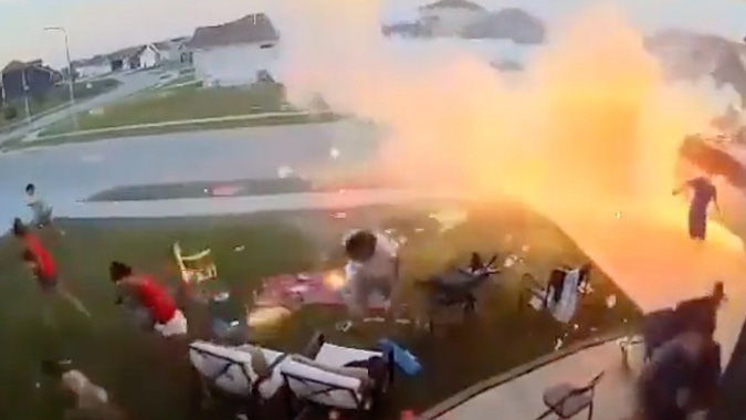 The Viral Fireworks Gone Wrong Video Was Not a Marketing Stunt