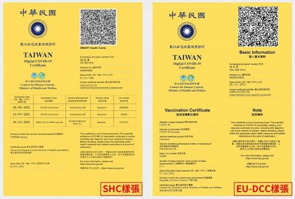 US, Canada, Japan, and Australia recognize Taiwan's digital COVID passport | Taiwan News