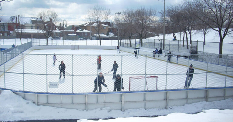 Toronto community is fighting to save their ice rink from a huge development