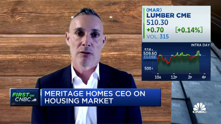 Phillippe Lord, CEO of Meritage Homes, on the housing market