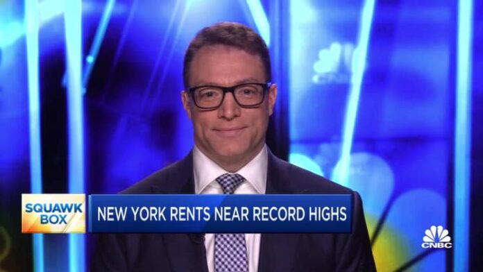 Average rents in Manhattan hit a record in January