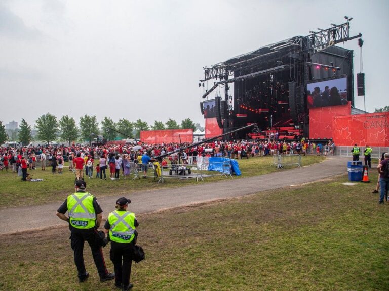 Canada Day: Activities interrupted by stormy weather