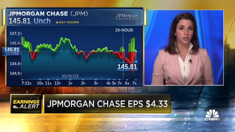 JPMorgan Chase beat earnings expectations as the bank benefits from higher interest rates and cheap loans