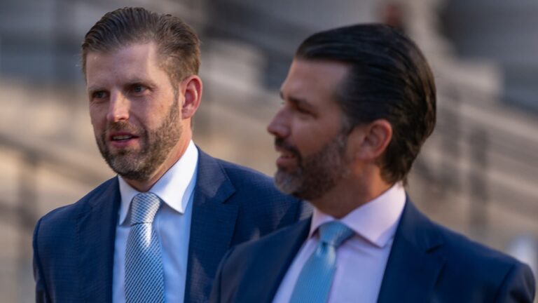 Donald Trump Jr. and Eric Trump set to testify in New York fraud trial