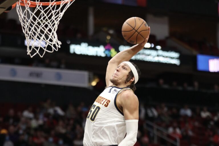 Aaron Gordon of the Denver Nuggets is out indefinitely after being bitten by a family dog