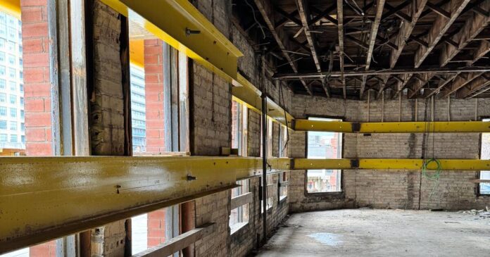 How an old Toronto building is being gutted and saved for an Ontario Line station