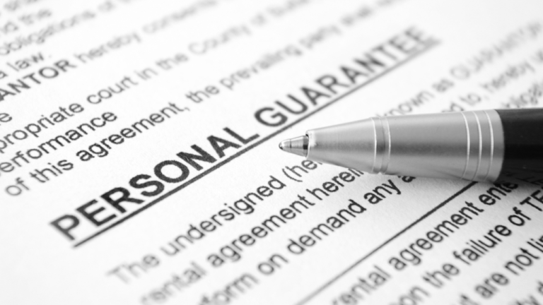 You Can Use These 5 Steps to Negotiate a Personal Guarantee