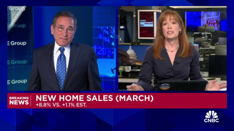 March new home sales beat expectations despite weak inventory