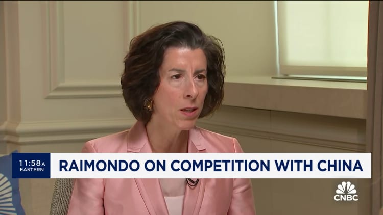 Commerce Secretary Gina Raimondo on competition with China: They can't have our AI chips