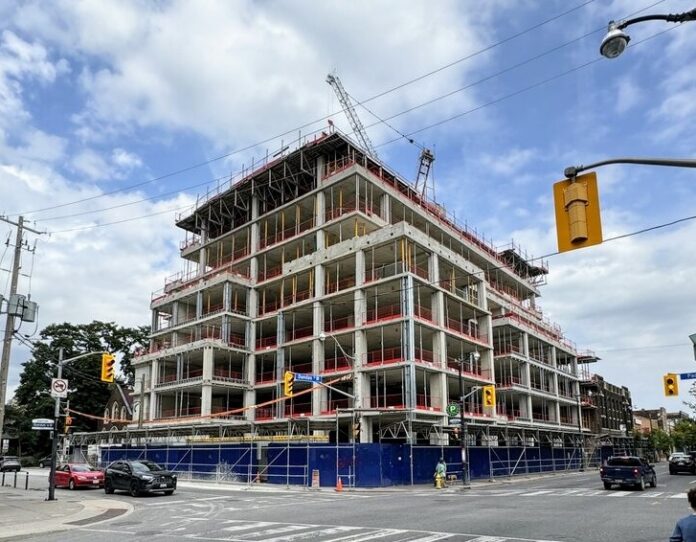 Pacific Residences Tops Off in the Junction, Awaits Cladding