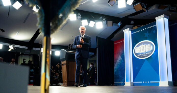 Biden Says Inflation Is His ‘Top Domestic Priority’