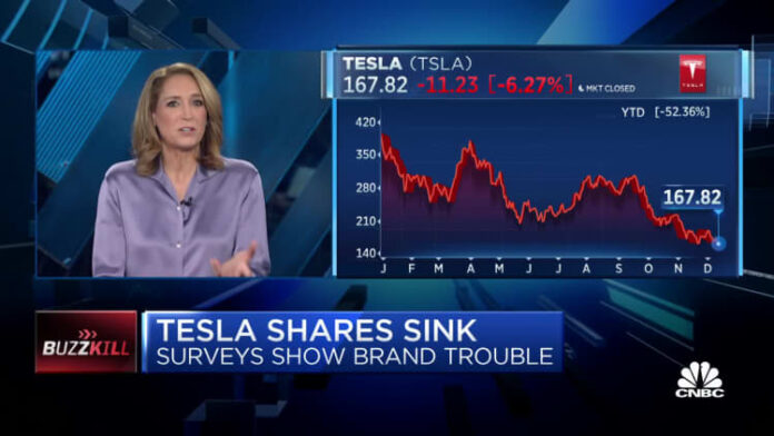 That drop in Tesla stock is pretty big on Elon, says FM trader Karen Finerman