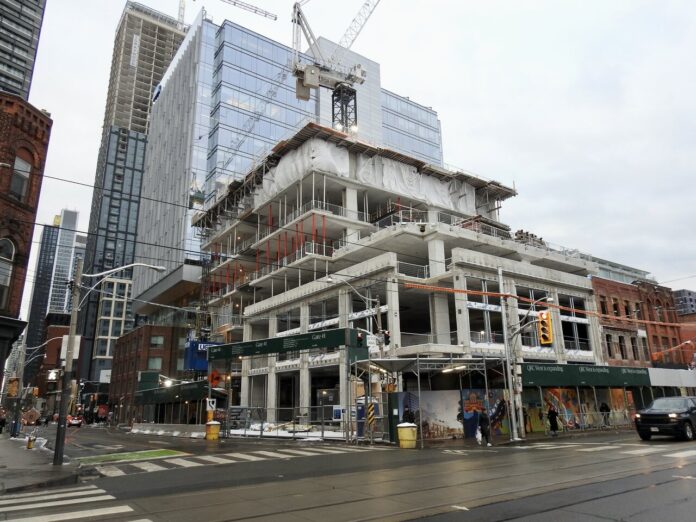 QRC West Phase Two Just Shy of Topping Off on Queen West
