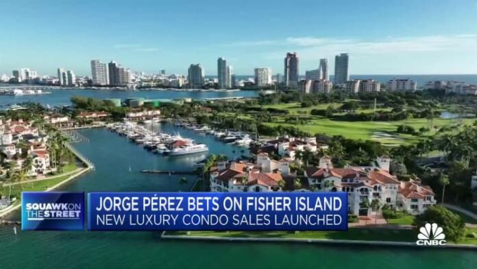 Jorge Perez bets on Fisher Island with new luxury home sales