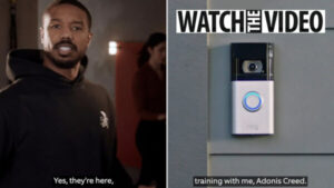 Michael B. Jordan is a Knockout with New Partnership with Ring Doorbell System