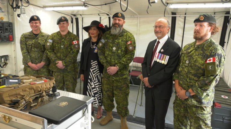 Canada's oldest military medical unit honoured Sunday