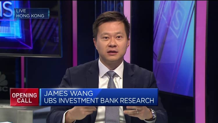 We remain positive about the entire Chinese market, says the UBS strategist