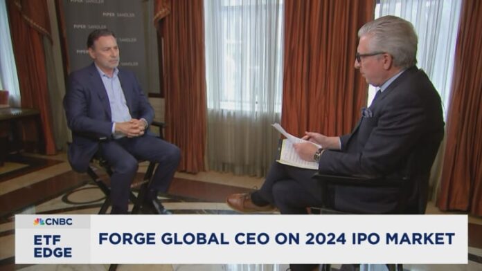 CEO of Forge Global on the first private market index