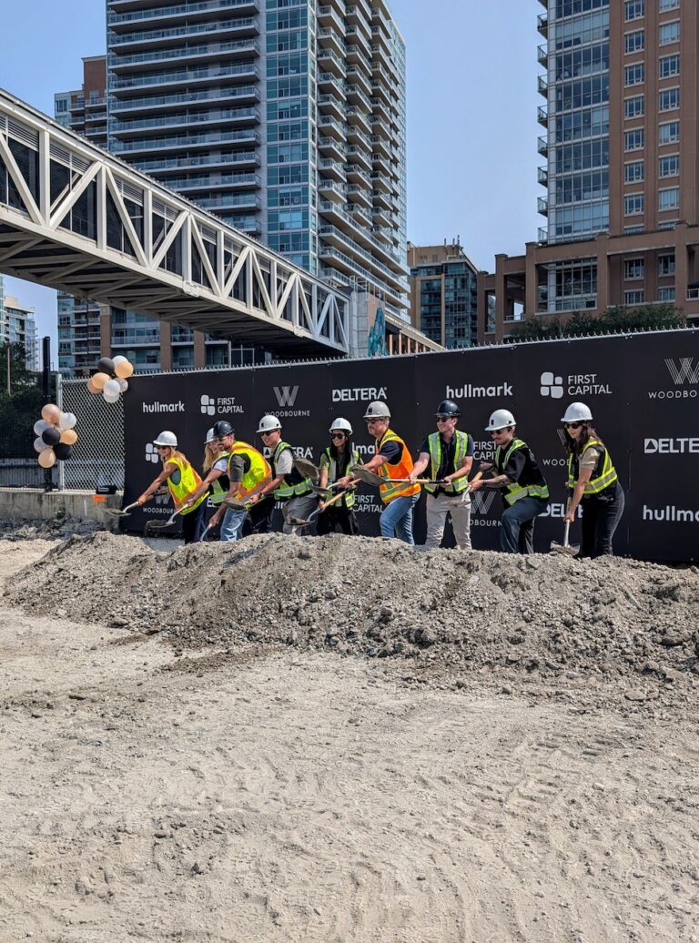 Hullmark, First Capital, and Woodbourne Break Ground on 1071 King West