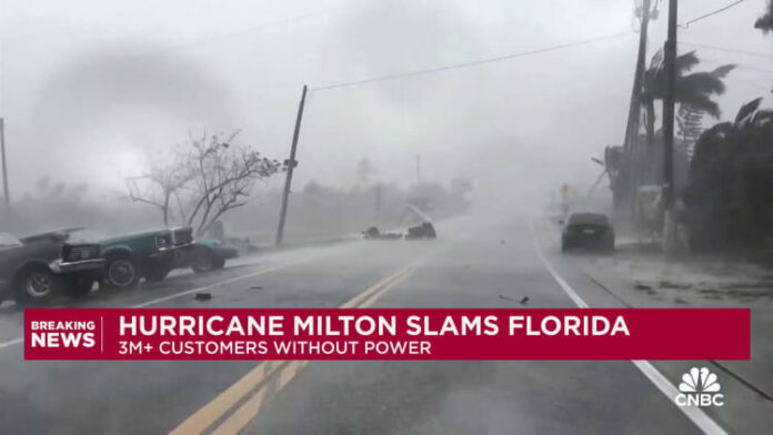 Hurricane Milton devastates Florida