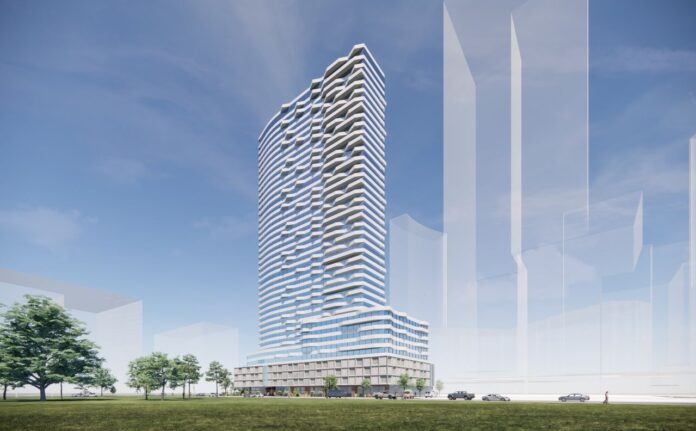 42-Storey Tower Proposal Revises Markham Hilton Hotel Redevelopment