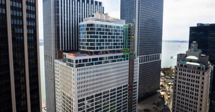 A Former Office Tower Goes Big for Residents