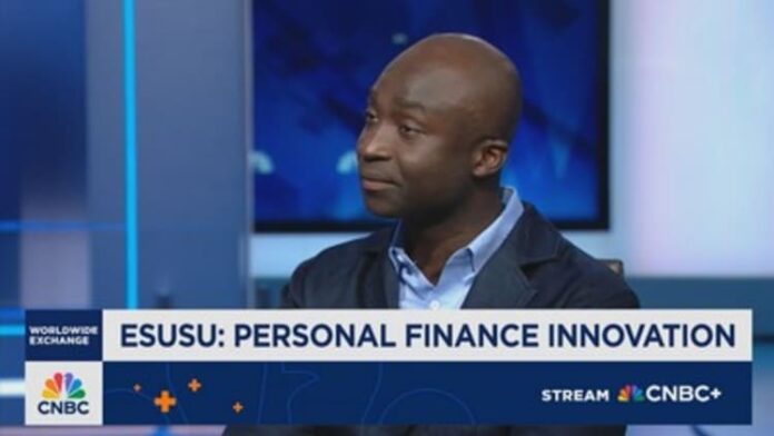 Esusu debut in the Disruptor 50 list from CNBC - Wemimo Abbey Watch CEO on the worldwide exchange.