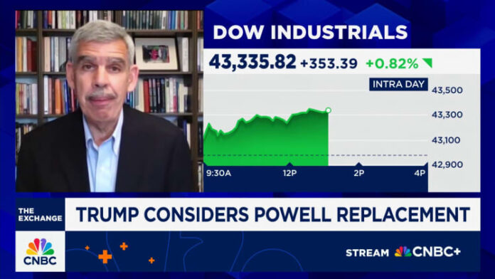Allianz 'Mohamed el-Erian weighs the economic effects on Trump and replaces the Fed chair Powell