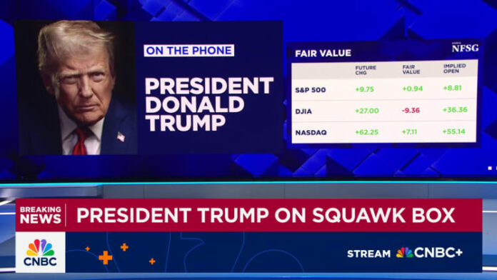President Trump says JPmorgan Chase and Bank of America rejected him as a customer