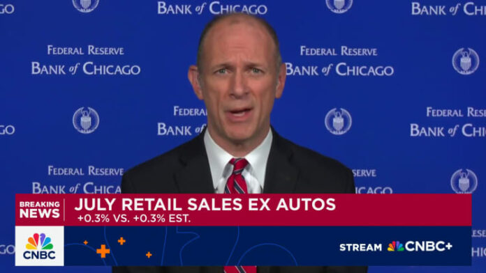 Chicago Fed President Goolsbee: I am thinking of tariffs as a severe stagflation component