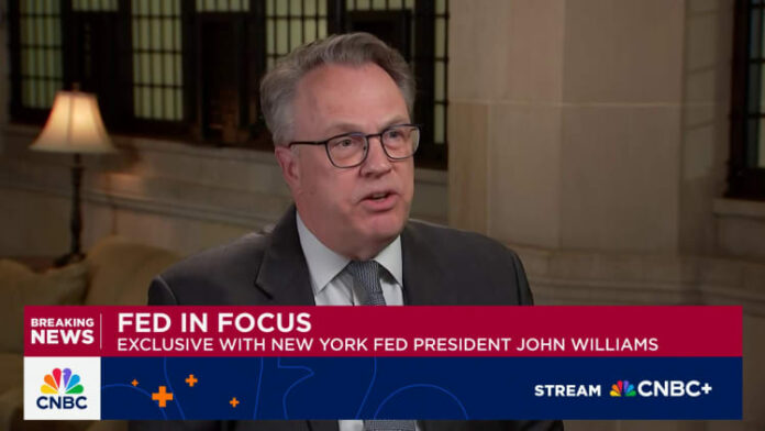 Ny Fed Pres. John Williams: Independent central banks can provide low inflation and financial stability