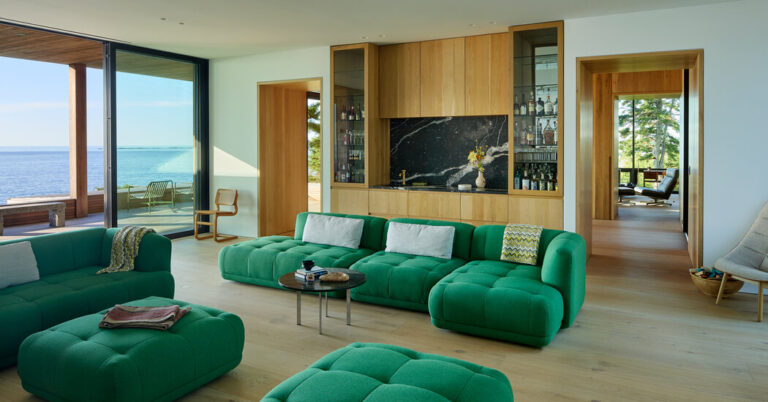 On Maine’s Bailey Island, She Wanted Her Home to Feel Like a ‘Sculpture’