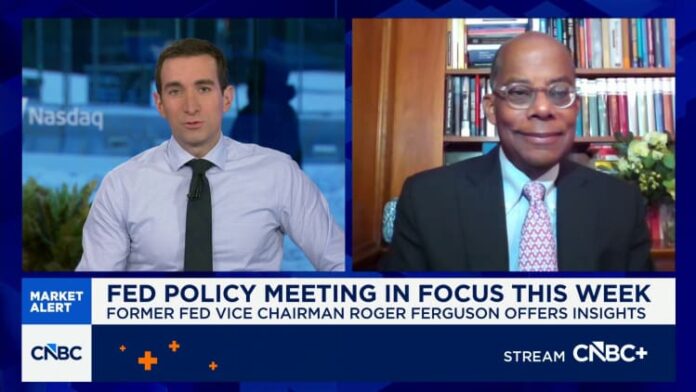 Expect a wait-and-see Fed meeting this week, says Roger Ferguson