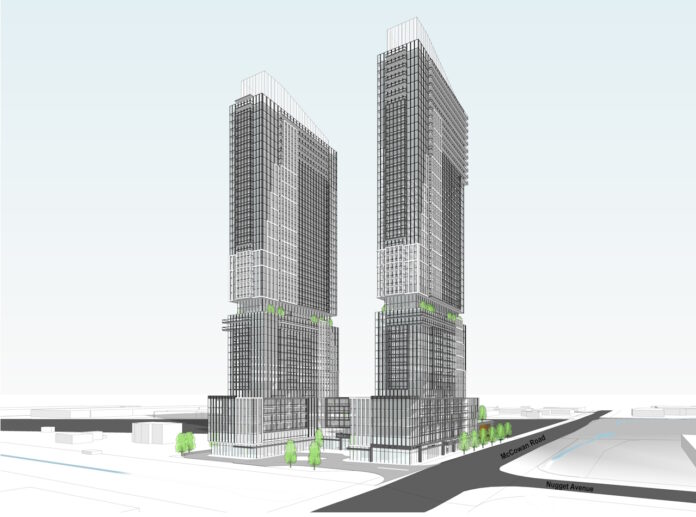 Dual High-Rises Envisioned at McCowan and Nugget in Scarborough