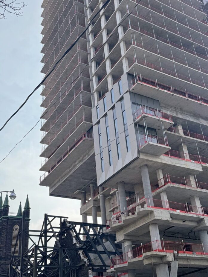 Cladding Progresses as Cielo Condos Reaches Upper Floors