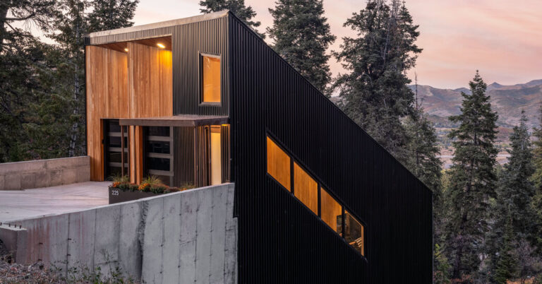 Conjuring a ‘Crazy Steep’ Hillside Refuge in Park City, Utah
