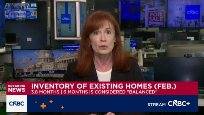 February home sales are recovering slightly