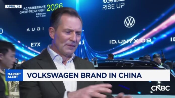 Volkswagen to introduce AI agents for cars made in China, says CEO