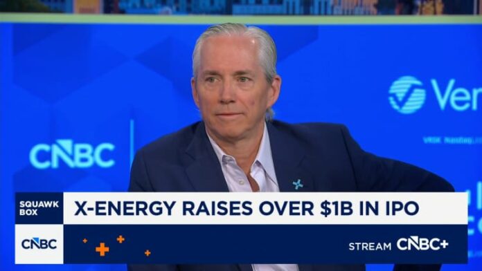 Clay Sell, CEO of X-energy, at the IPO debut: We make building nuclear power plants easy