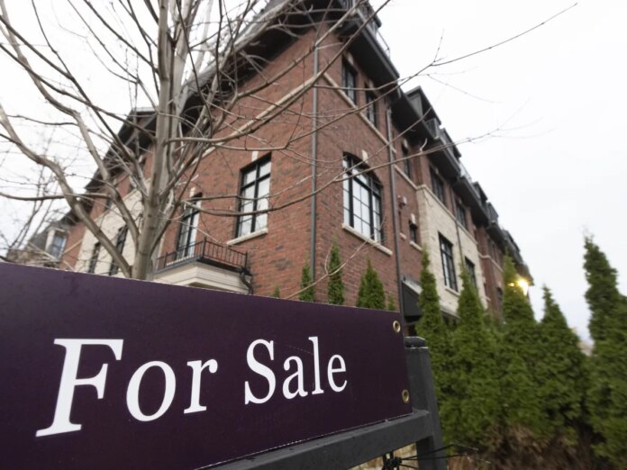 A home for sale in Toronto, Ontario.