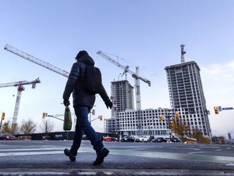 The backlog of unsold condos must be cleared before there is greater demand for land to build more condos.