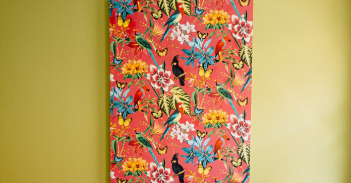 How to Make Wallpaper Art
