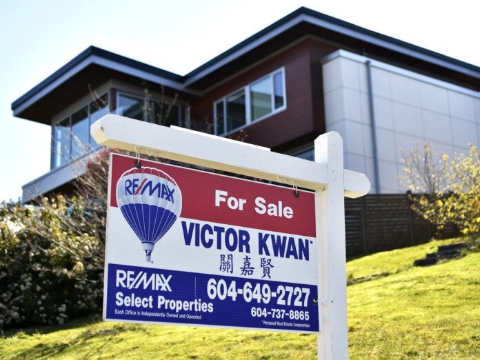 A home for sale in Vancouver, BC